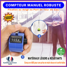 Lot de 2 Compteurs Clic Manuel