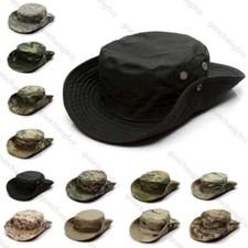 Chapeau de soleil pour femme et homme, style safari, militaire, pêche, été, carg