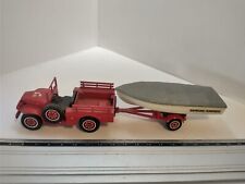 PMPB2-0057 voiture sapeurs pompiers solido dodge 4x4 + bateau 1/43