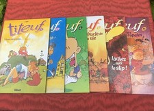Lot 6 BD Titeuf Tomes