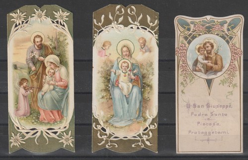 Trois santini époque début - trois,