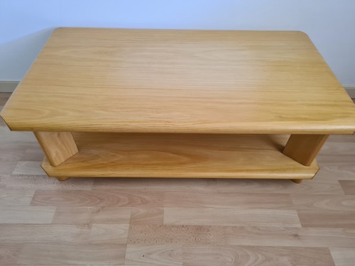 Table basse bois stratifié - bois,
