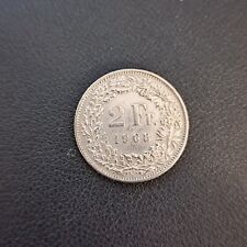 2 Francs Suisse 1968 avec