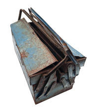 Ancienne caisse à outils