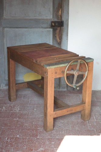 Table bois relieur - de,