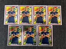 7 STICKERS PANINI  FOOT 2022