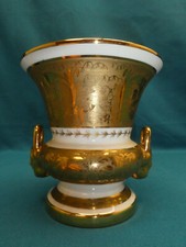 Vase médicis porcelaine - vase, en