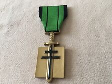 . France  Médaille ..Croix De La Liberation « Patriam Servando Victoriam Tulit