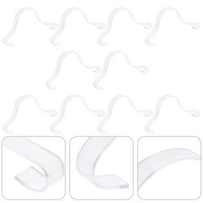 Sandales de rack de chaussures de 10pcs montrant des chaussures de support.