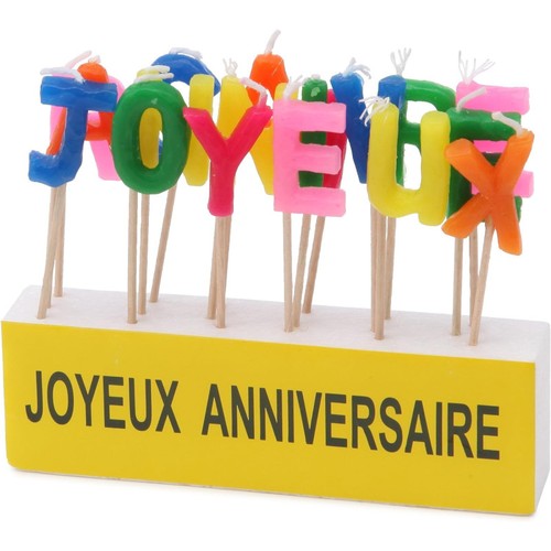Bougies anniversaire - bougies,