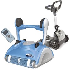 dolphin robot electrique de piscine fond, parois et ligne d'eau avec