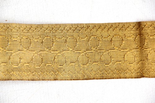 Galon ancien fils 4 cm - en, d'or
