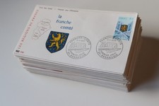 FRANCE 1977 - Lot de 98 enveloppes 1er Jour (PA) - Bonne côte