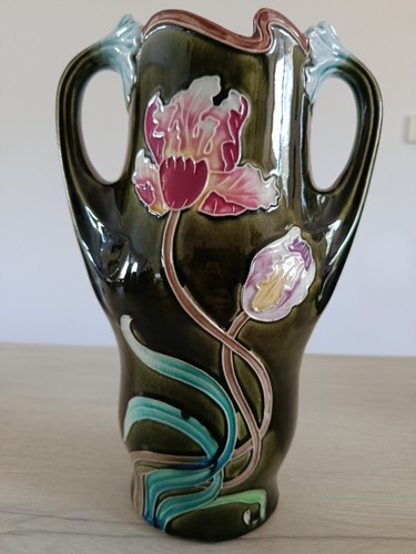 Vase ancien céramique - vase, en
