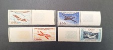 France 1954 Nos YT PA 30 À 33 Prototypes Bord De Feuille Neufs **