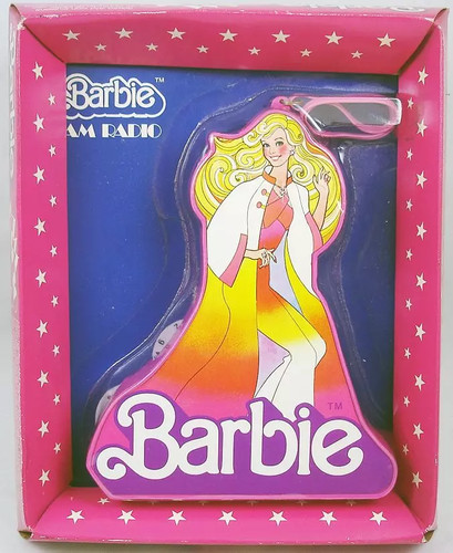 Barbie transistor radio - barbie,