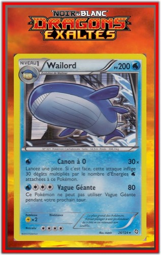 Wailord holo nb06 dragons - holo,