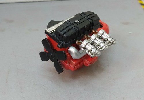 Moteur chevrolet corvette - 1/18,
