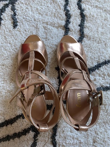 Sandales rose dorees eram - eram, 37