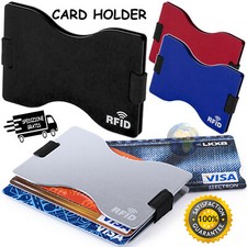 Amène Cartes de Crédit Étui Rfid pour Sécurité Tissage Documents Récipient