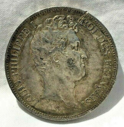 Monnaie ancienne argent ecu - 5f,