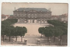 ETAIN - Meuse - CPA 55 - Hotel de Ville carte Couleur défaut en haut