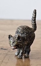 bronze de vienne - chat en