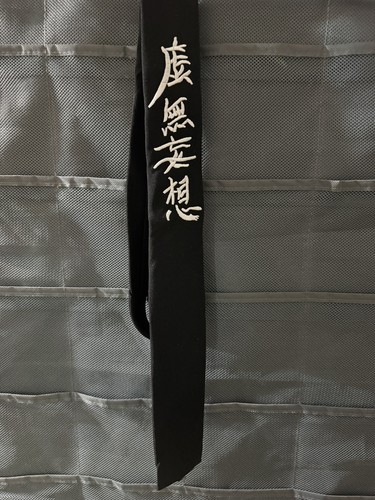 Cravate noire yohji - noire,