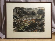 Gravure originale de Robert Hainard : "castor"