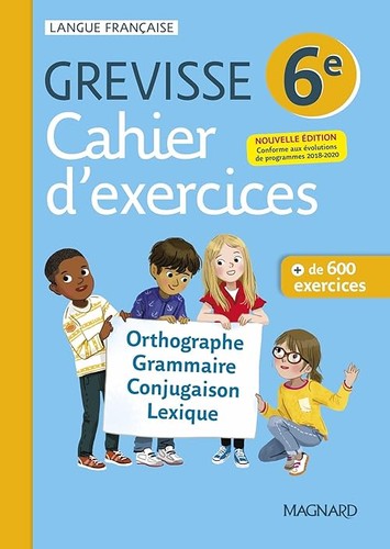Cahier grevisse français - cahier,