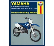 YAMAHA YZ 80 85 125 250 - 86/06 - REVUE TECHNIQUE ANGLAIS HAYNES / 2662