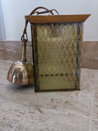 Petite lanterne bronze doré