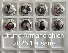  CAPSULES DE CHAMPAGNE Bruno Armand 2025 Les Chien 1er Serie