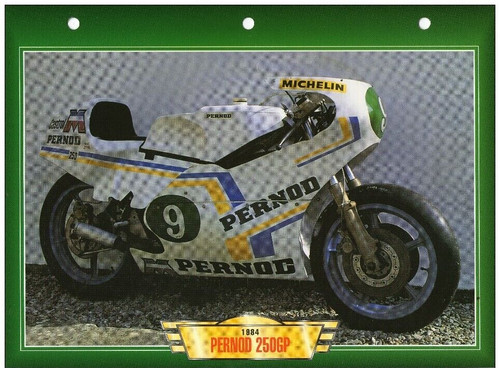 1984 pernod 250 fiche - 250, gp