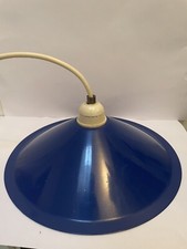 Suspension Lustre Métal Bleu