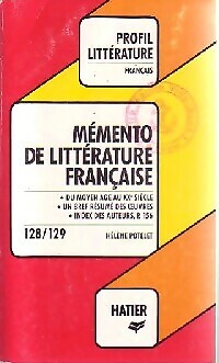 V39151 mémento de - mémento, la