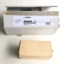 Ikea 4 Pieds Träby en bois de frêne massif 10x5 cm Neufs