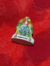 FEVE VINTAGE ANIMEAUX  LOGO PERRUCHES COLLECTION