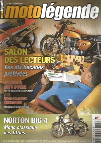 Moto legende 161 - moto, agusta