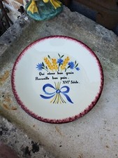 Gien assiette proverbe xx - au,