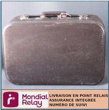 ANCIENNE VALISE MARRON EN
