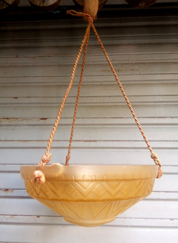 Ancien lustre vasque - , art