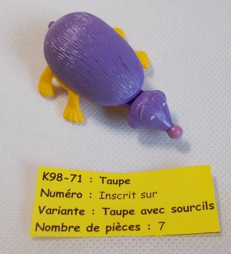 Kinder animaux taupe k98 - kinder,