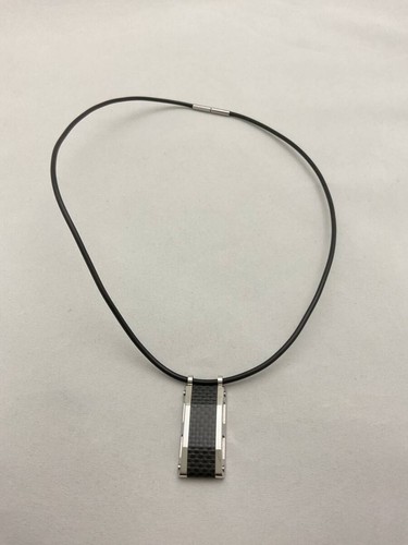 Collier mont blanc argent - mont, noir
