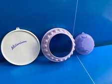 TUPPERWARE grand moule à Gâteaux couronne Charlotte violet  Ø23 cm VINTAGE Neuf