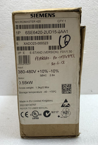 Neuf siemens micromaster420 - neuf,