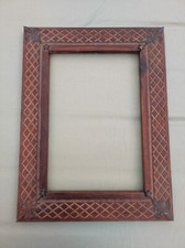 cadre bois Sculpté Lys