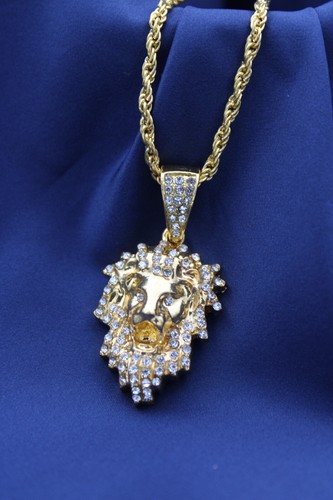 Collier lion couleur homme - collier,