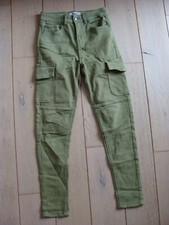 Pantalon cargo kaki 36