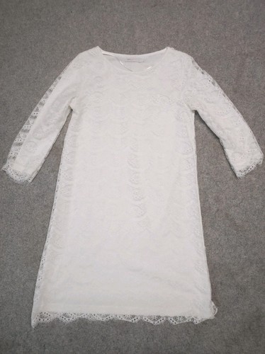 Only robe blanche taille - taille, en